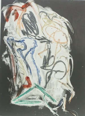 Monotypes - Charcoal and Figures - 4